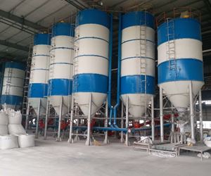 江苏6165金莎总站新材料发展有限公司1#2#干粉固化剂生产线于2020年7月11日进入试生产阶段