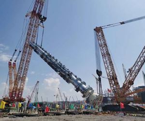 江苏6165金莎总站4000吨固化土大件吊装基础顺利完工！